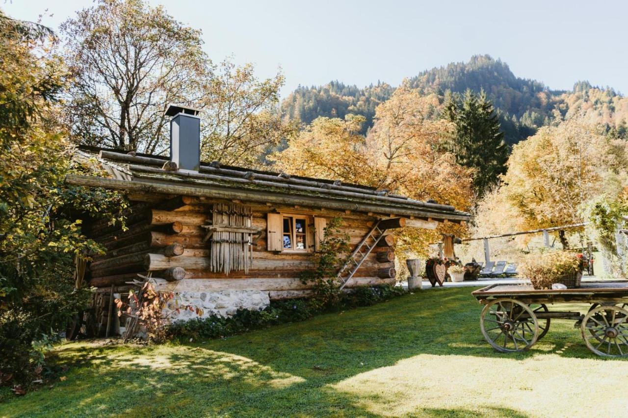 Brunnenhof Oberstdorf - Ferienwohnungen Mit Hotel Service Extérieur photo